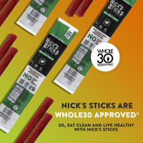 Nick's Sticks on-the-go snack for lunches and hikes