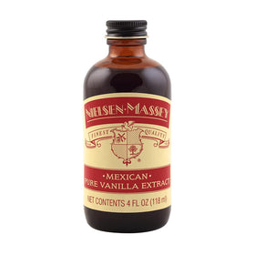 Nielsen-Massey Mexican Vanilla beans close-up highlighting origin and quality.