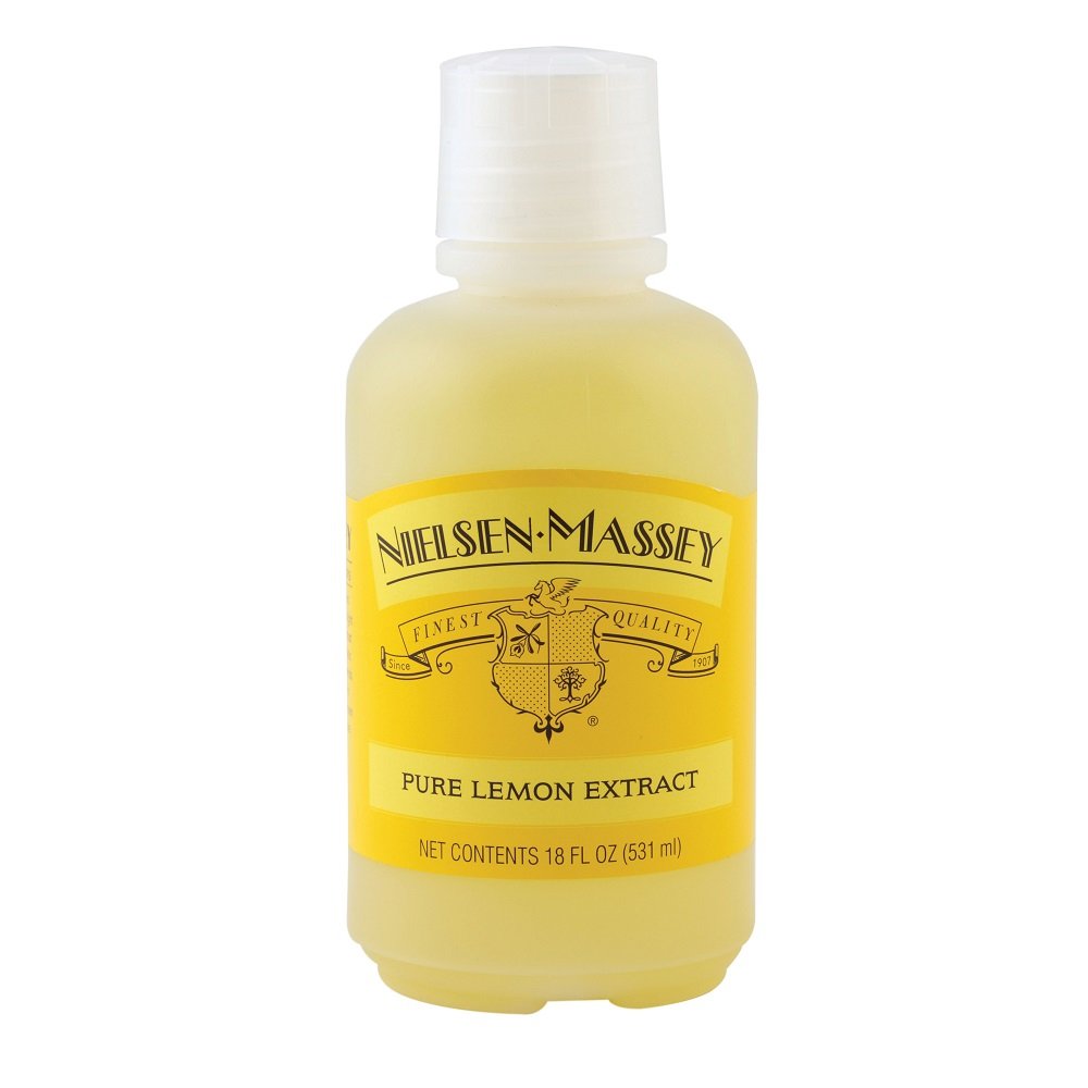 Nielsen-Massey Lemon Extract pour shot ideal for quick lemon flavor