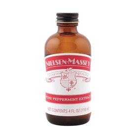 Close-up of the label showing all-natural, kosher-certified quality in the extract.