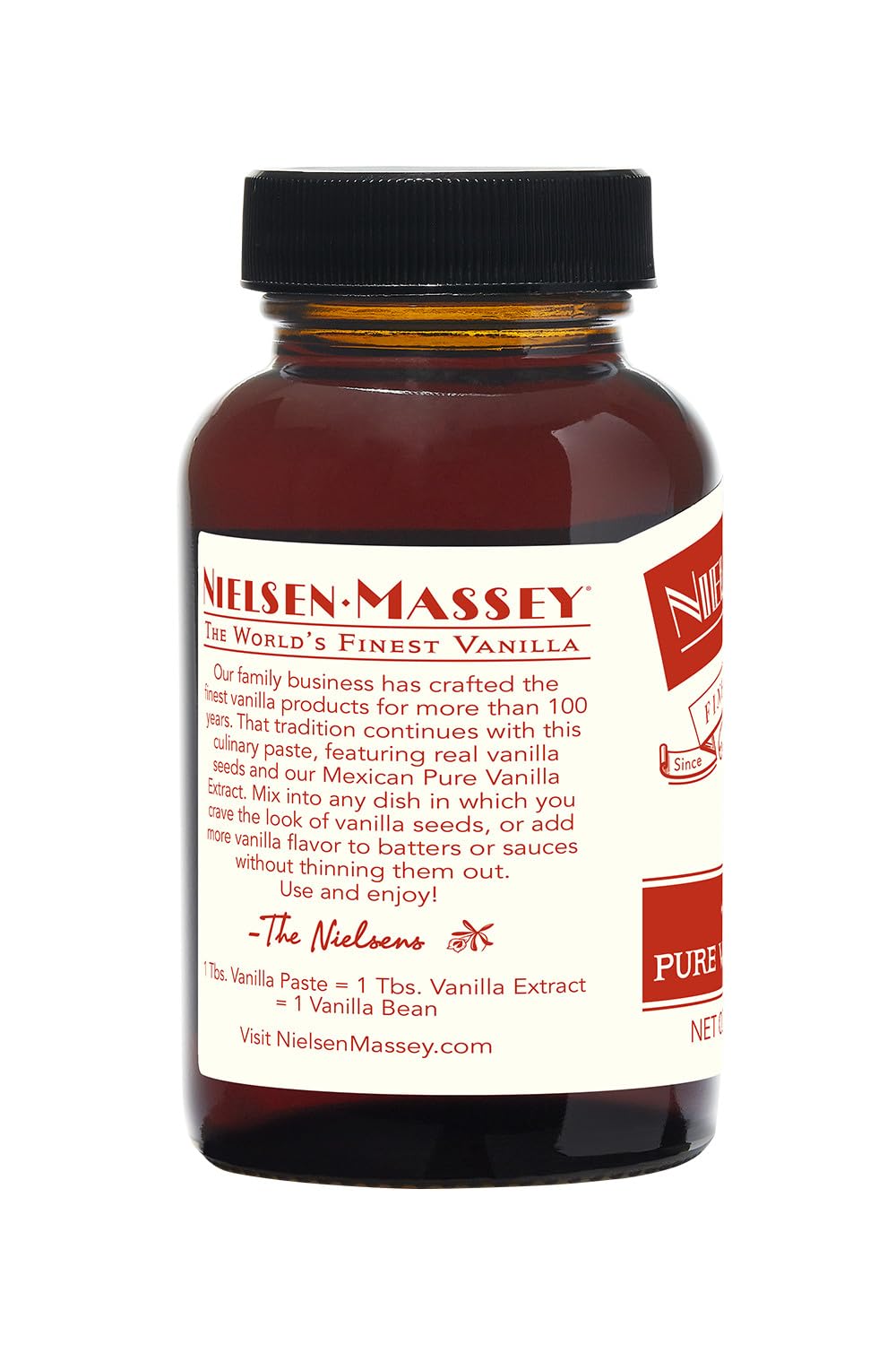 Nielsen-Massey vanilla paste stirred into coffee boosts aroma beautifully.