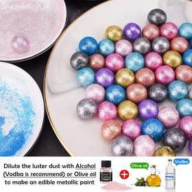NiHome vegan allergen-free glitter closeup highlights safe color-rich shimmer