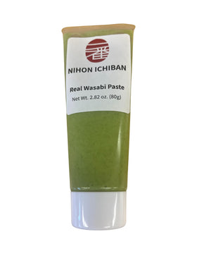 NIHON ICHIBAN Wasabi Paste bottle showing real wasabi flavor ideal for sushi