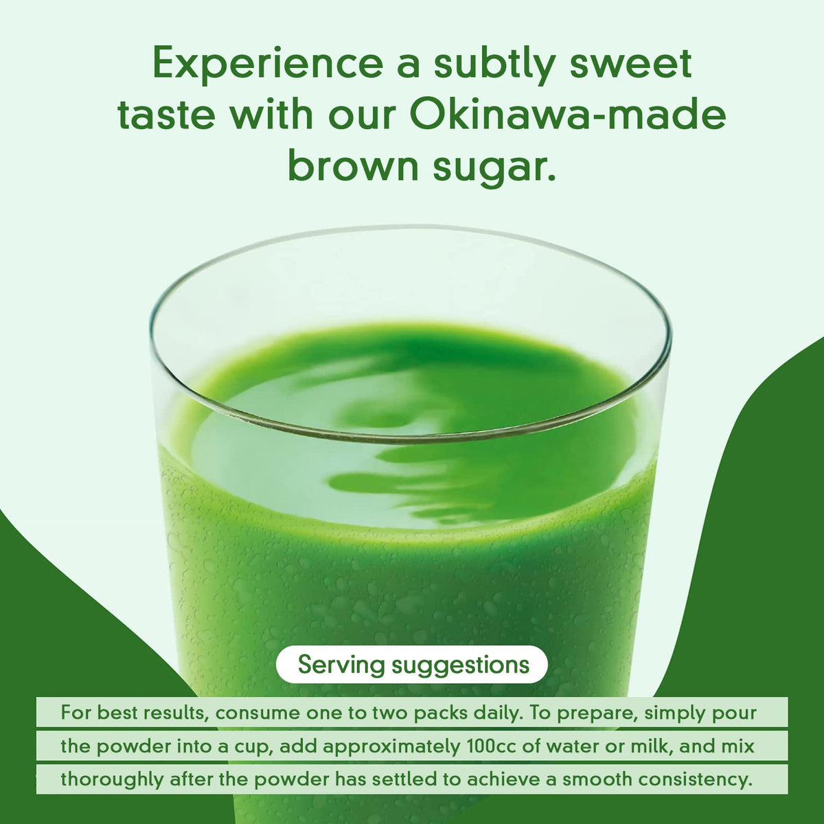 NIHON YAKKEN 3.5g sachets offer convenient daily greens on the go.