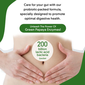 NIHON YAKKEN Green papaya powder infusion brightens drinks with tropical notes.