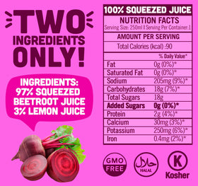 Georgia-grown beets used in NILO Beetroot Juice deliver authentic beet freshness.