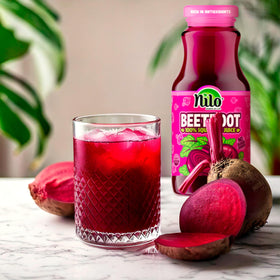 Kosher-certified NILO Beetroot Juice pack suitable for diverse dietary needs.