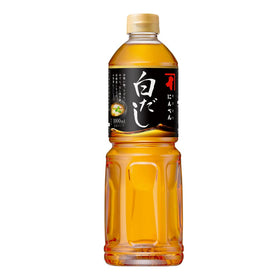 NINBEN Shiro Dashi bottle closeup showing premium stock for rich broths