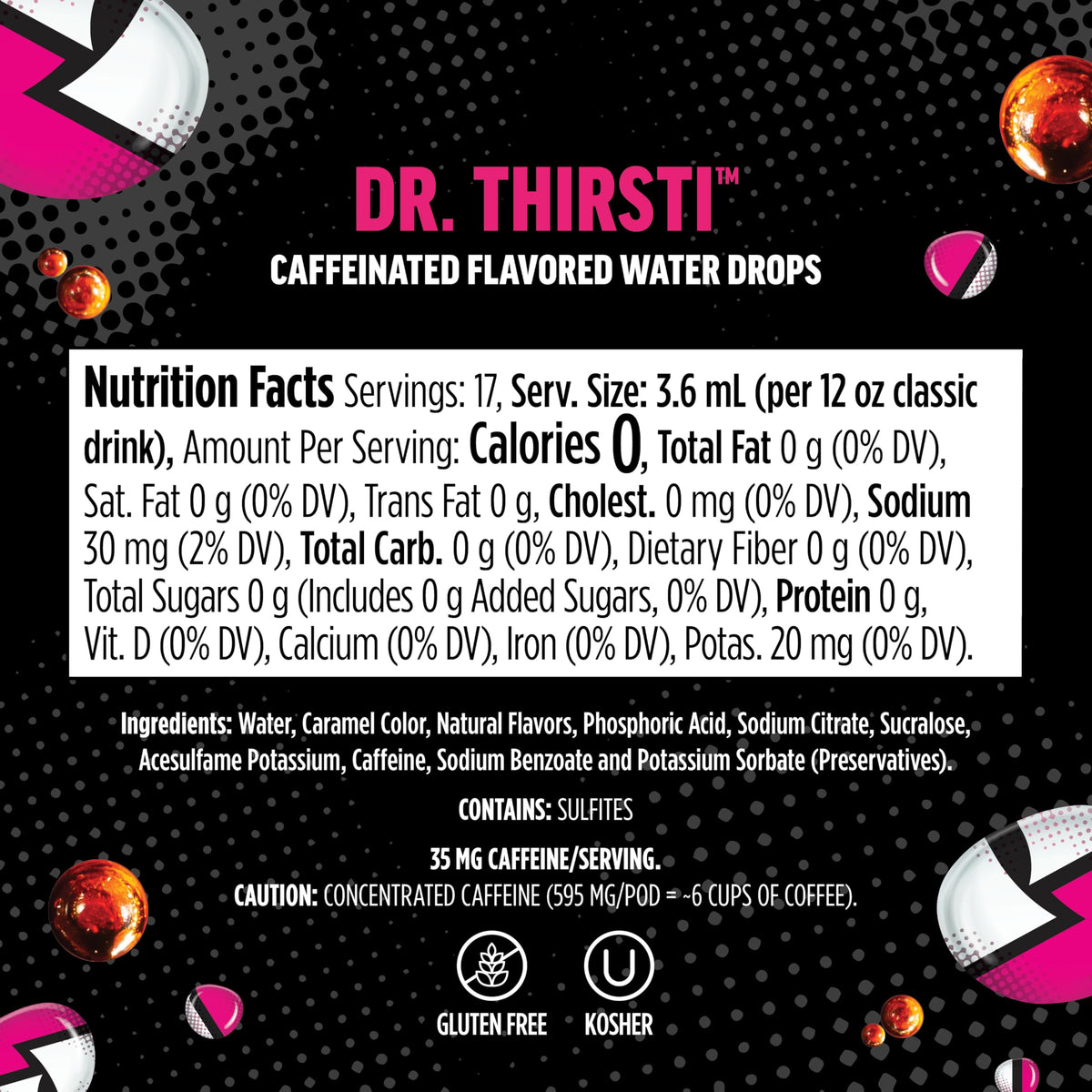 Ninja Thirsti drops assortment pack shows flavor variety and mix-and-match potential.