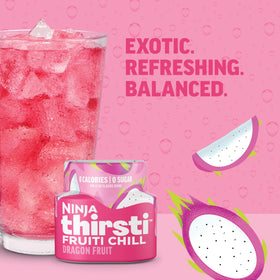 Three-pack Ninja Thirsti packaging on shelf for easy storage.