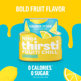 Ninja Thirsti drops container for quick flavor tweaks.