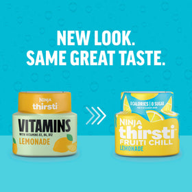 Ninja Thirsti Fruti Chill Lemonade: bold flavor for still or sparkling water.