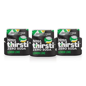 Ninja Thirsti lemon-lime flavor drops for zero-calorie soda flavor.