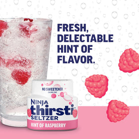 Ninja Thirsti variety-pack box on a kitchen counter.