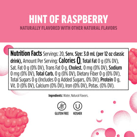 Ninja Thirsti zero-calories label highlights sugar-free choice.