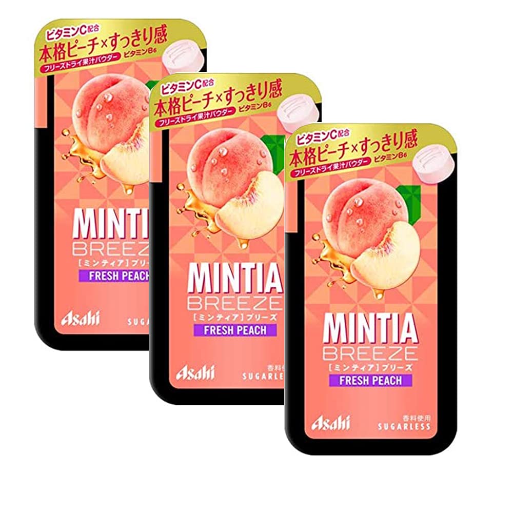 Ninjapo Mintia Breeze Fresh Peach pack with portable packaging for on-the-go refreshment