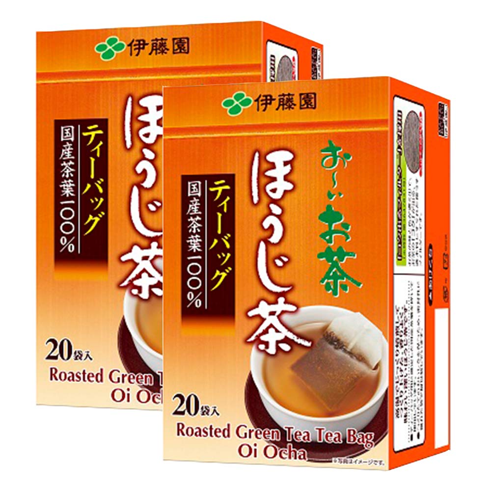 Ninjapo Oi Ocha roasted tea bags pack for easy daily brew.