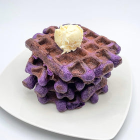 Ninong’s Ube Pancake Mix bag ready for pantry storage.