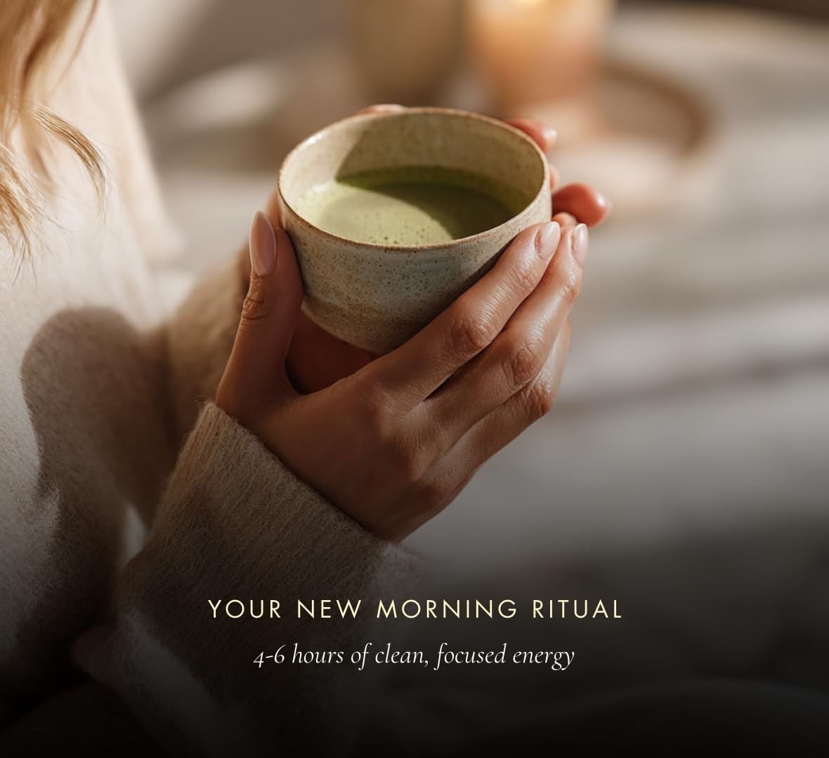 Nippon Matcha stone-ground powder yields a smooth, bright brew with rich aroma