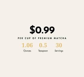 Nippon Matcha USDA Organic certification label indicating trusted origin.