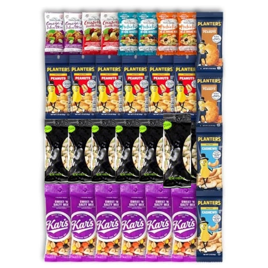 Niro gift basket assortment with mixed nuts for gifting and everyday snacking