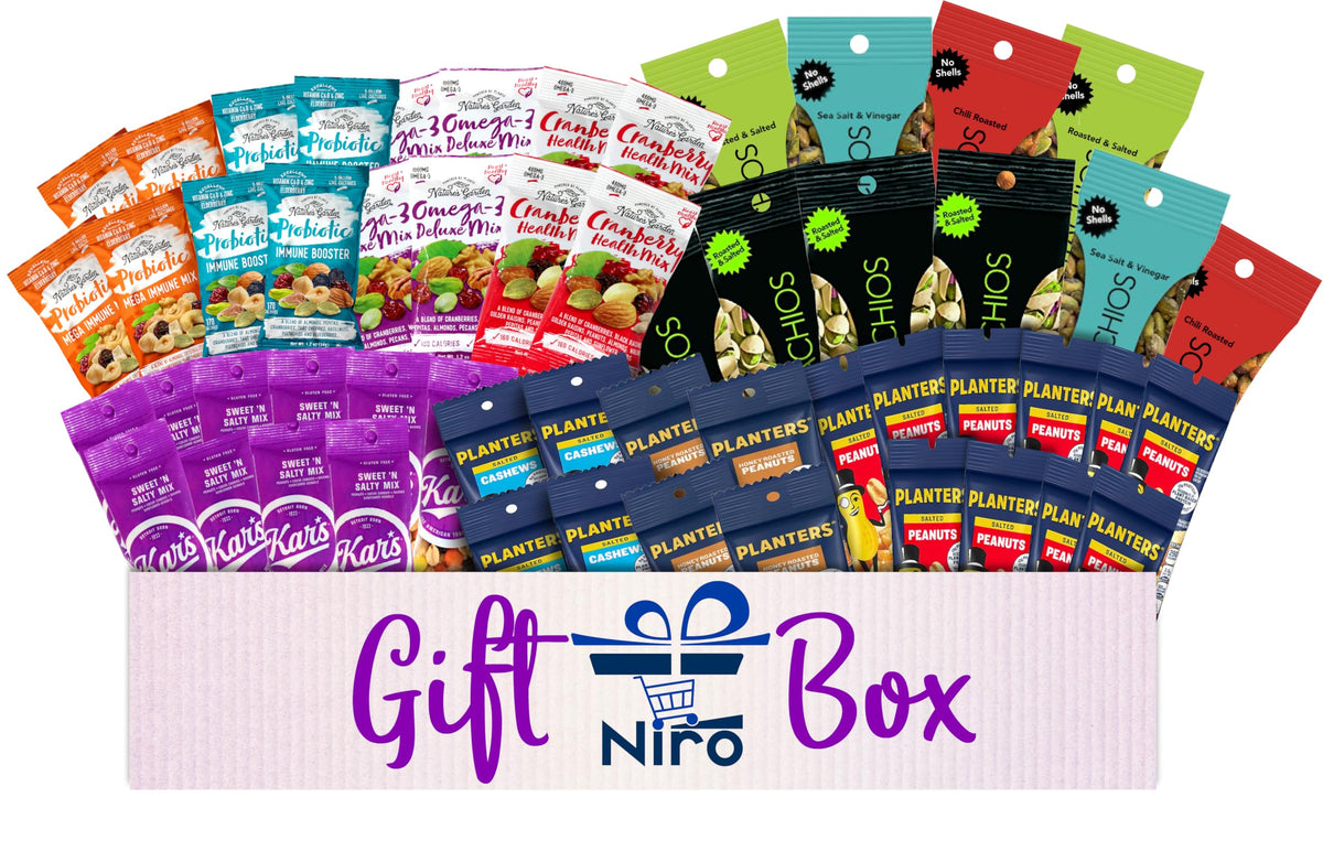 Niro gift basket ready to send, a convenient care package for loved ones.
