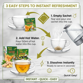 Nirwana Honey Ginger Tea gift-ready packaging invites cozy tea moments.