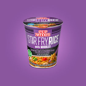 Nissin Cup Noodles Stir Fry Rice with Noodles microwave-ready cup for easy meals