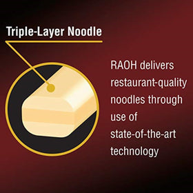Nissin RAOH cooks in four minutes with two cups of water for quick gourmet meals