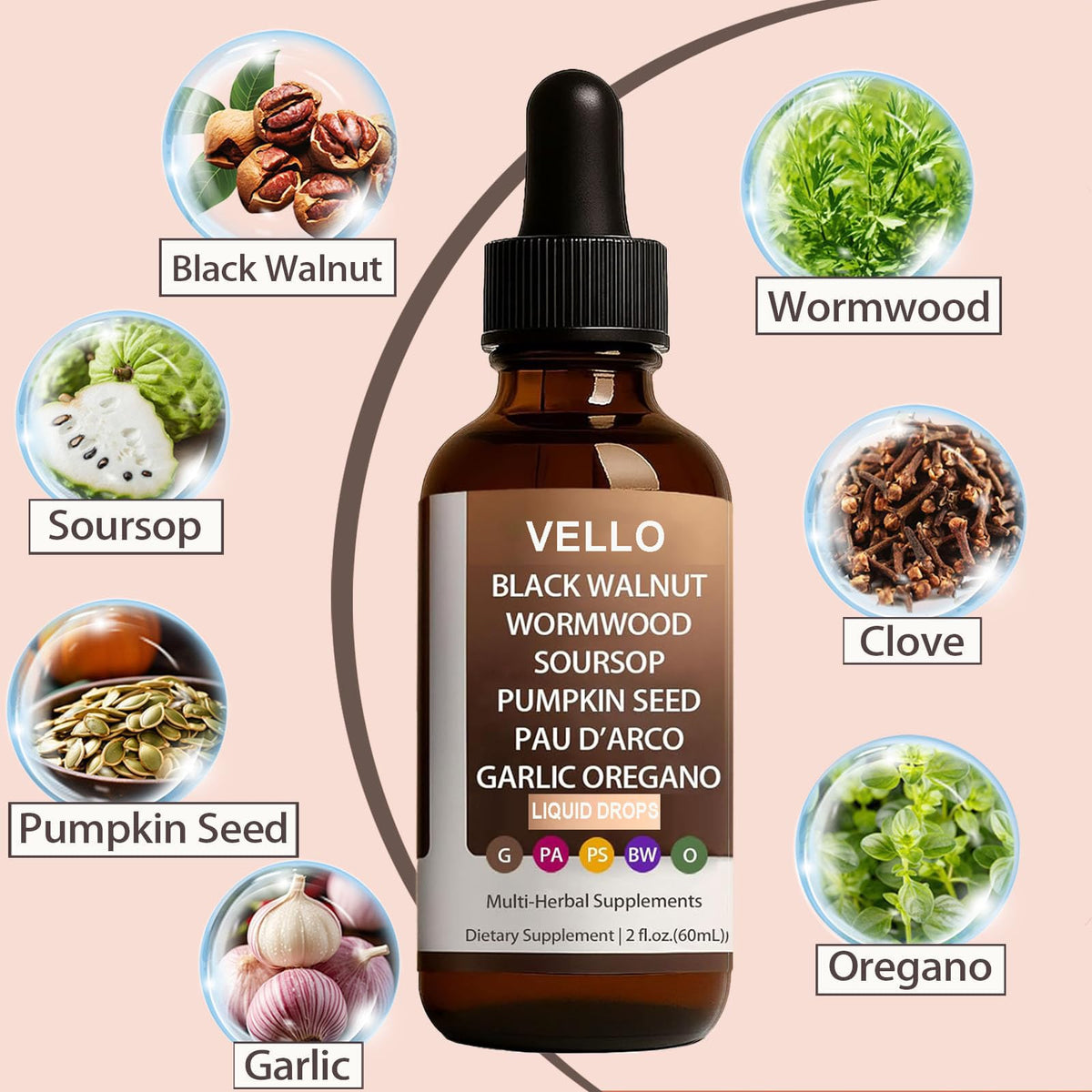 Nitidissima VELLO label closeup highlights clean plant-based ingredients.