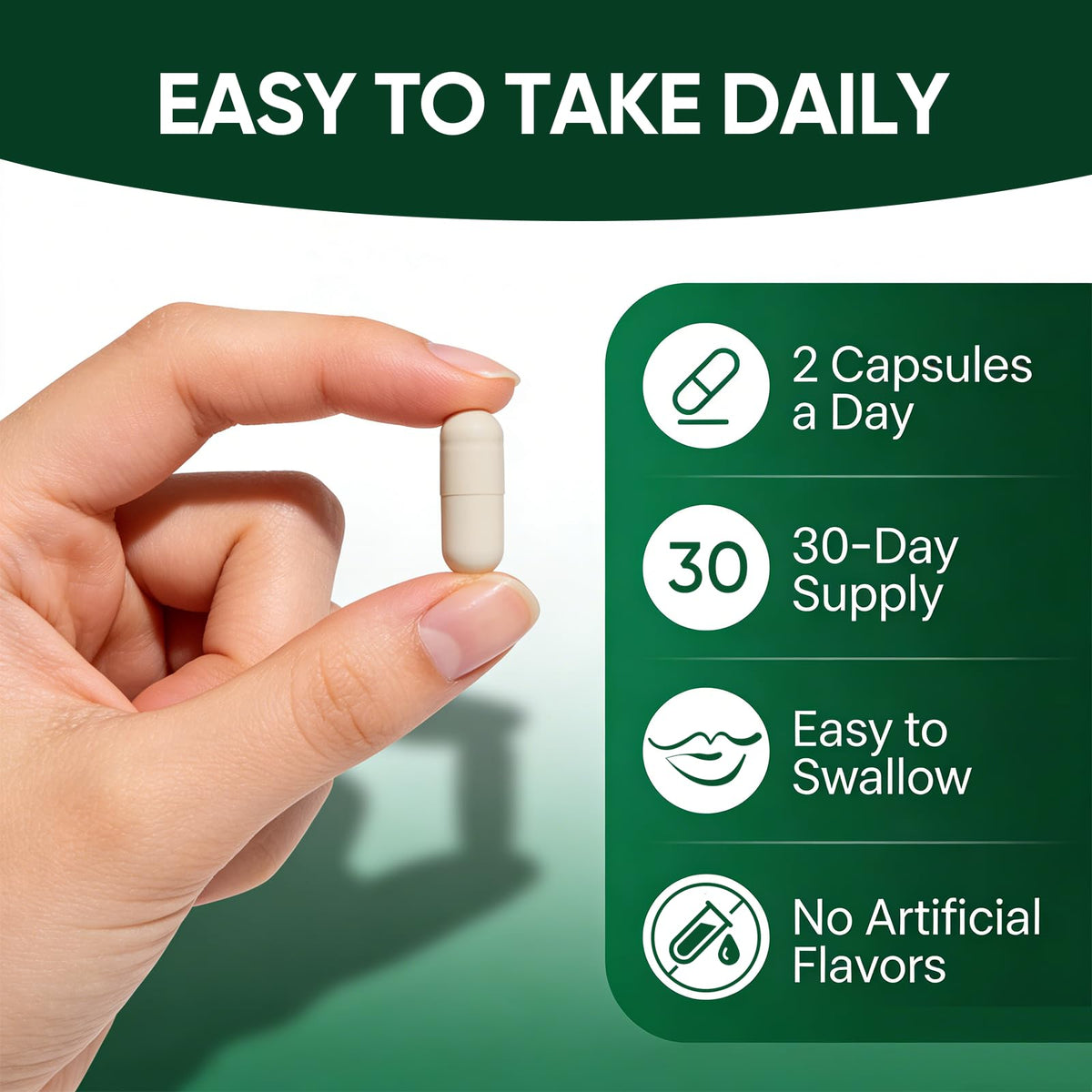 NIVORA Broc capsules close-up for convenient daily nutrition.