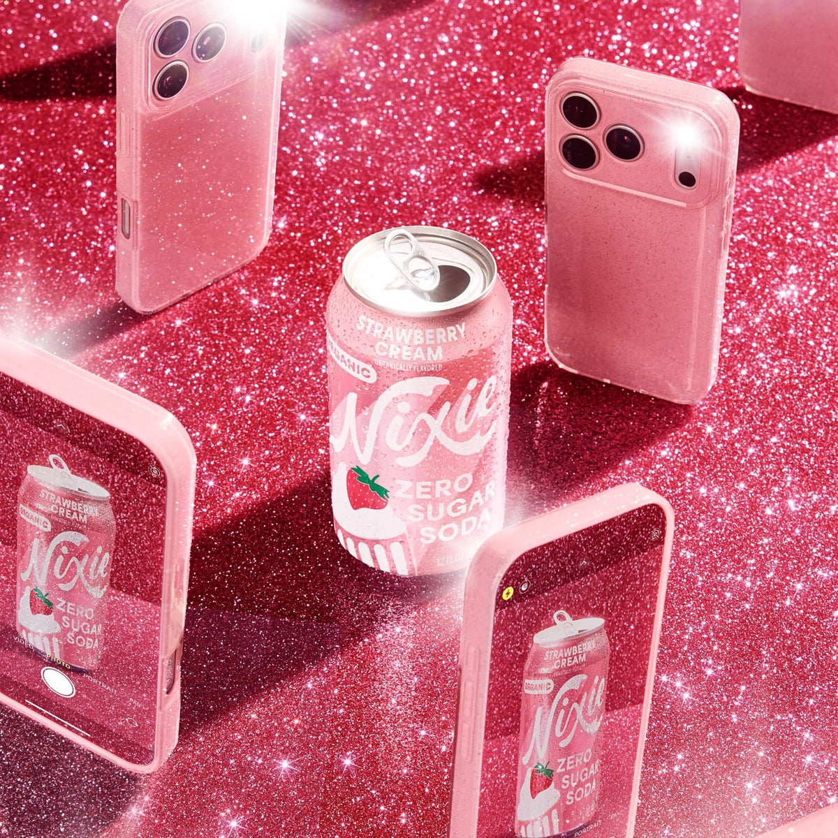 Nixie 12-pack display suggests convenient, guilt-free beverage option