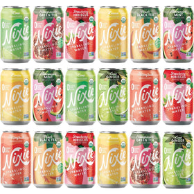 Nixie Sparkling Water Lime can for crisp citrus hydration with zero sugar