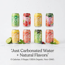 Nixie Sparkling Water Peach Black Tea can for a smooth tea-forward sip