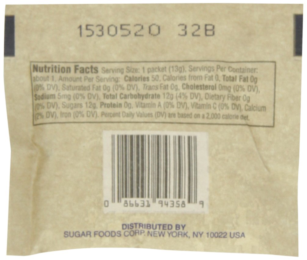 N'Joy brown sugar topping melts onto oats without clumping.