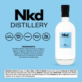 Citrus peel aroma from NKD Gin inspires bright drinks.