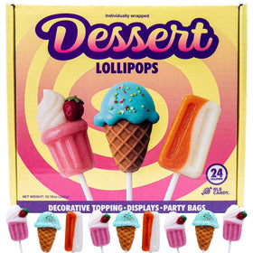 NLS Candy Co. Milkshake lollipop with dessert design, ideal for gifts and photos.