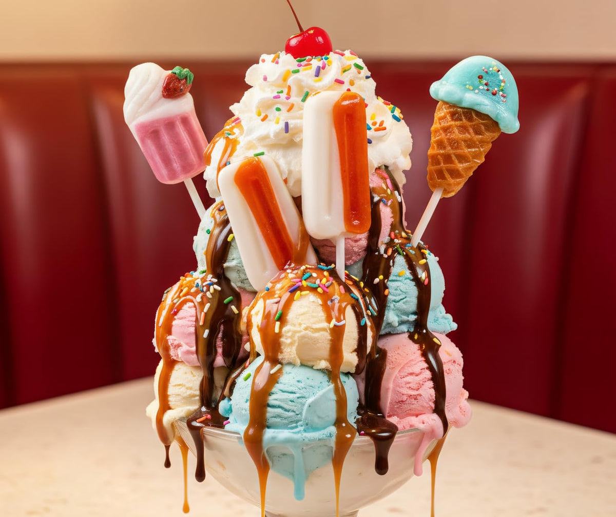 NLS Candy Co. Popsicle lollipop, a colorful treat for gatherings and social posts.