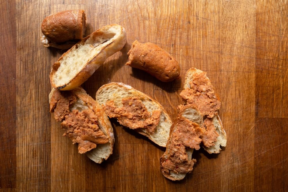 NNN Nduja vinaigrette enriched with Calabrian spice and tang
