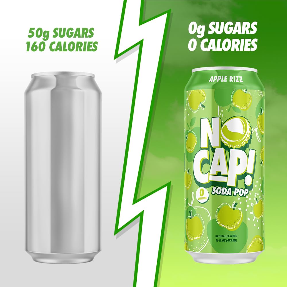 NO CAP! Apple Rizz electrolytes icon suggests hydration support for active days.