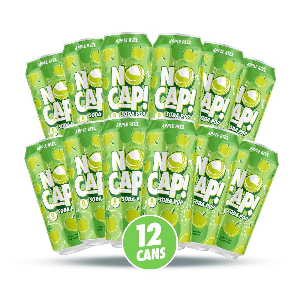 NO CAP! Apple Rizz family serving demonstrates caffeine-free, kid-friendly refreshment.