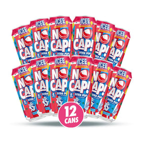 NO CAP! Soda Pop on a sunny beach scene for active hydration