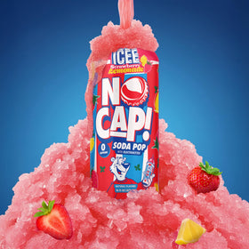 NO CAP! Soda Pop strawberry lemonade can offers a sugar-free, on-the-go refreshment