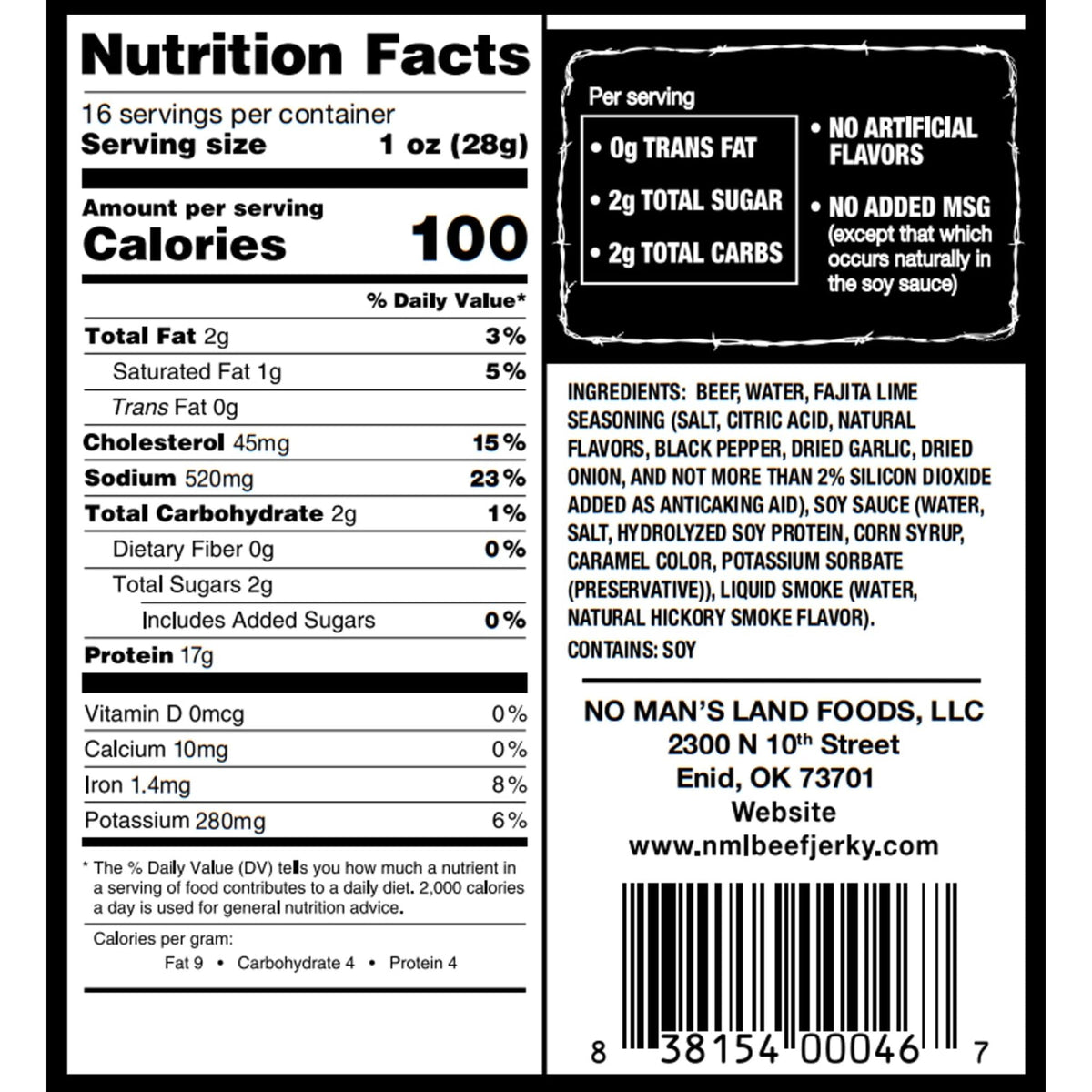 No Mans Land Beef Jerky fajita lime snack ideas for quick, protein-rich nutrition.