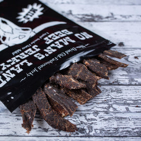 No Mans Land jerky marination and drying preserves flavor and texture
