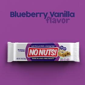 No Nuts! Blueberry & Vanilla bar in a kosher vegan-friendly format