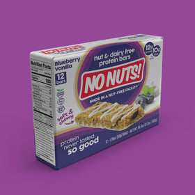 No Nuts! Blueberry & Vanilla bar with kosher and vegan certifications