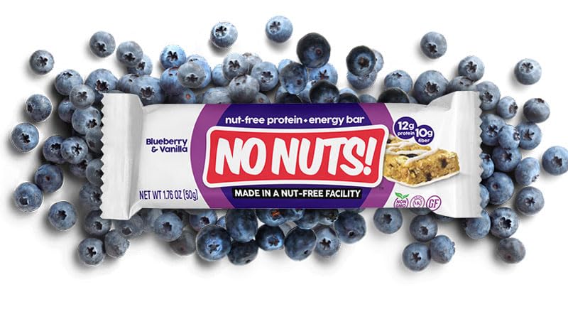 No Nuts! Blueberry & Vanilla bar pack for on-the-go energy