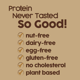 Close-up of No Nuts vegan gluten-free ingredients for the bar