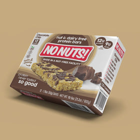 Nut-free facility sign indicating allergy safety for No Nuts bars